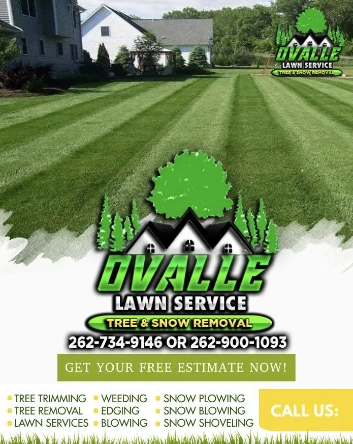 Professional landscaping services in Racine, WI - Ovalle Lawn Service Tree and Snow Removal