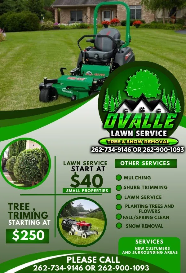Expert garden landscaping experts serving Racine, WI - Ovalle Lawn Service Tree and Snow Removal