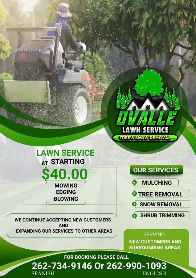 Reliable residential landscaping in Racine, WI by Ovalle Lawn Service Tree and Snow Removal