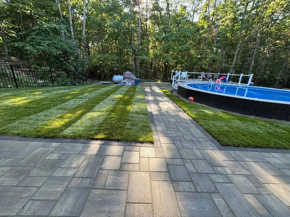 Expert outdoor landscaping for residential properties in Lynn, MA by Ovalle Tree Service & Landscaping