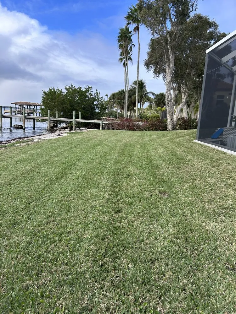 Professional landscape installation with custom design across Cocoa, FL - Ovalle’s Lawn Service