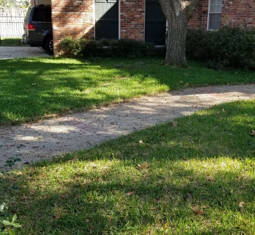 Custom landscape installation in Prairieville, LA by Ovation Agri