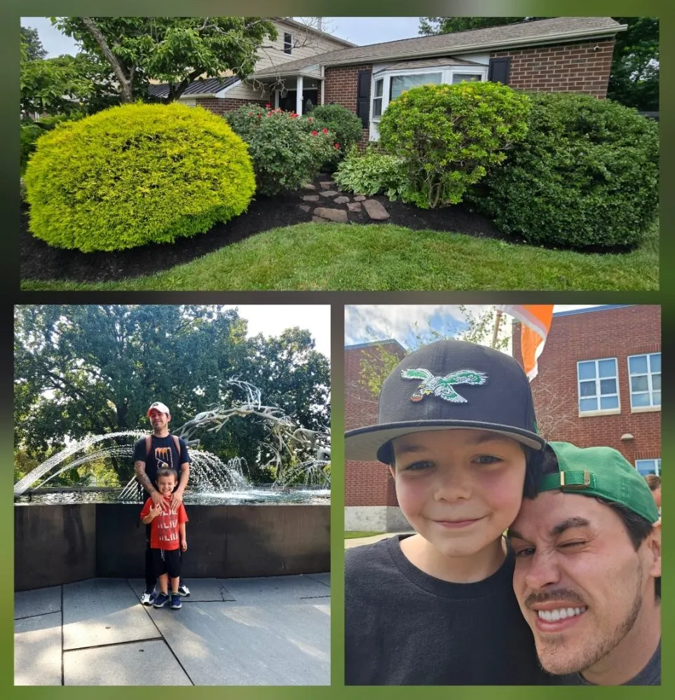 Custom garden landscaping in Hatboro, PA by Over the Hedge