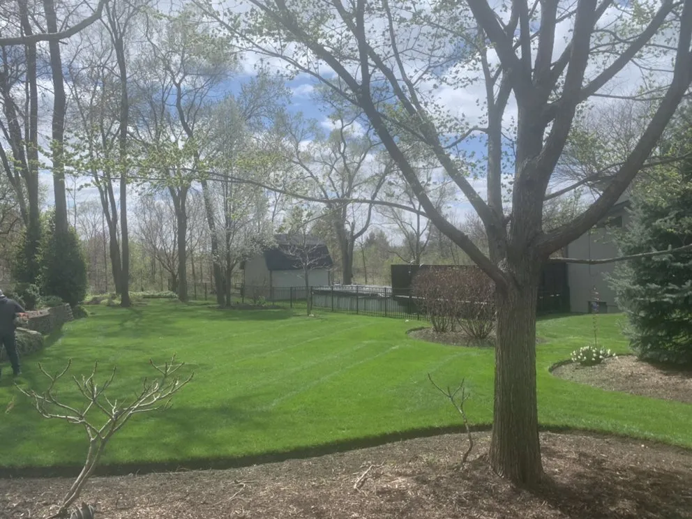 Custom landscape design for homes in Lombard, IL by Over The Hedge Landscaping