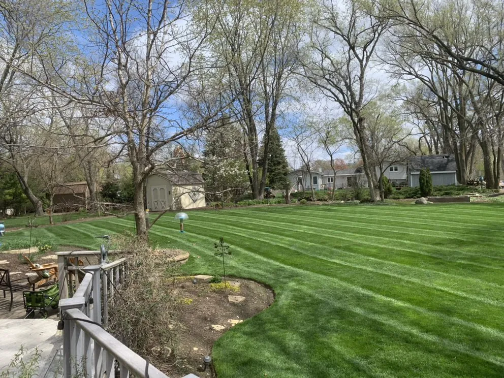 Reliable lawn care service for homes in Lombard, IL by Over The Hedge Landscaping