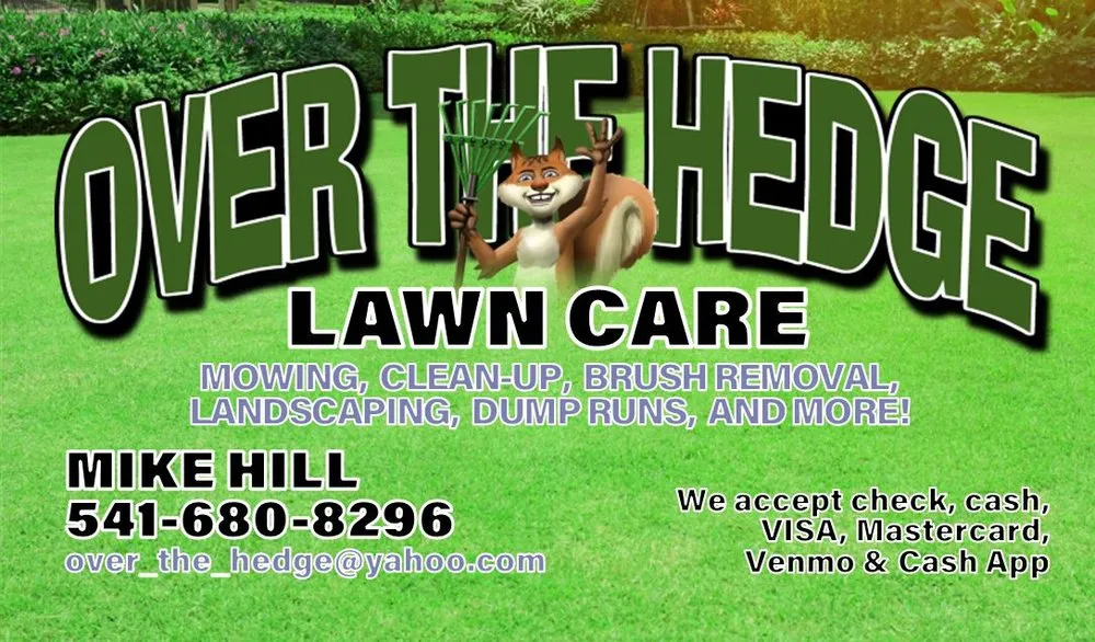Expert residential landscaping in Myrtle Creek, OR - Over the Hedge Lawn Care