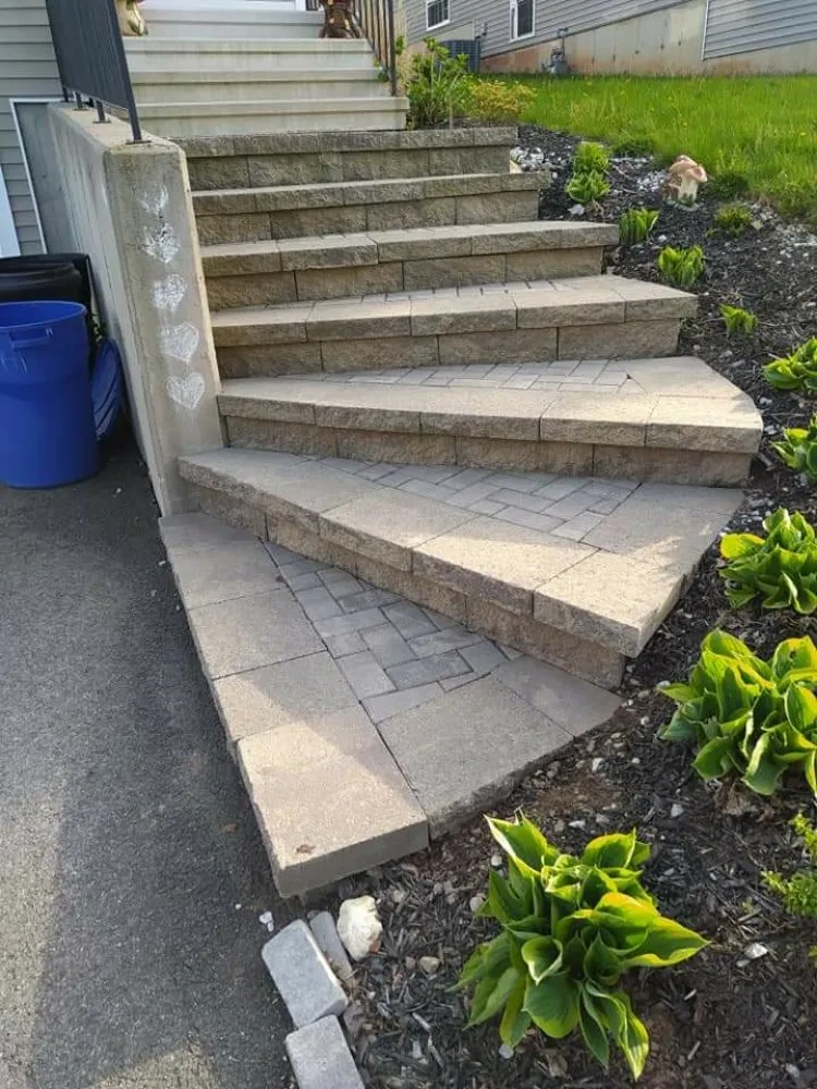 Professional landscape installation experts serving Branford, CT - Over the Hedge Masonry & Landscaping