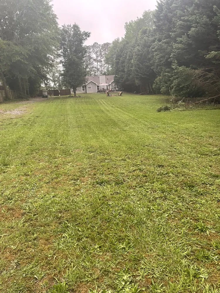 Custom outdoor landscaping for outdoor upgrades in Jonesboro, GA by Over the Hills Landscaping