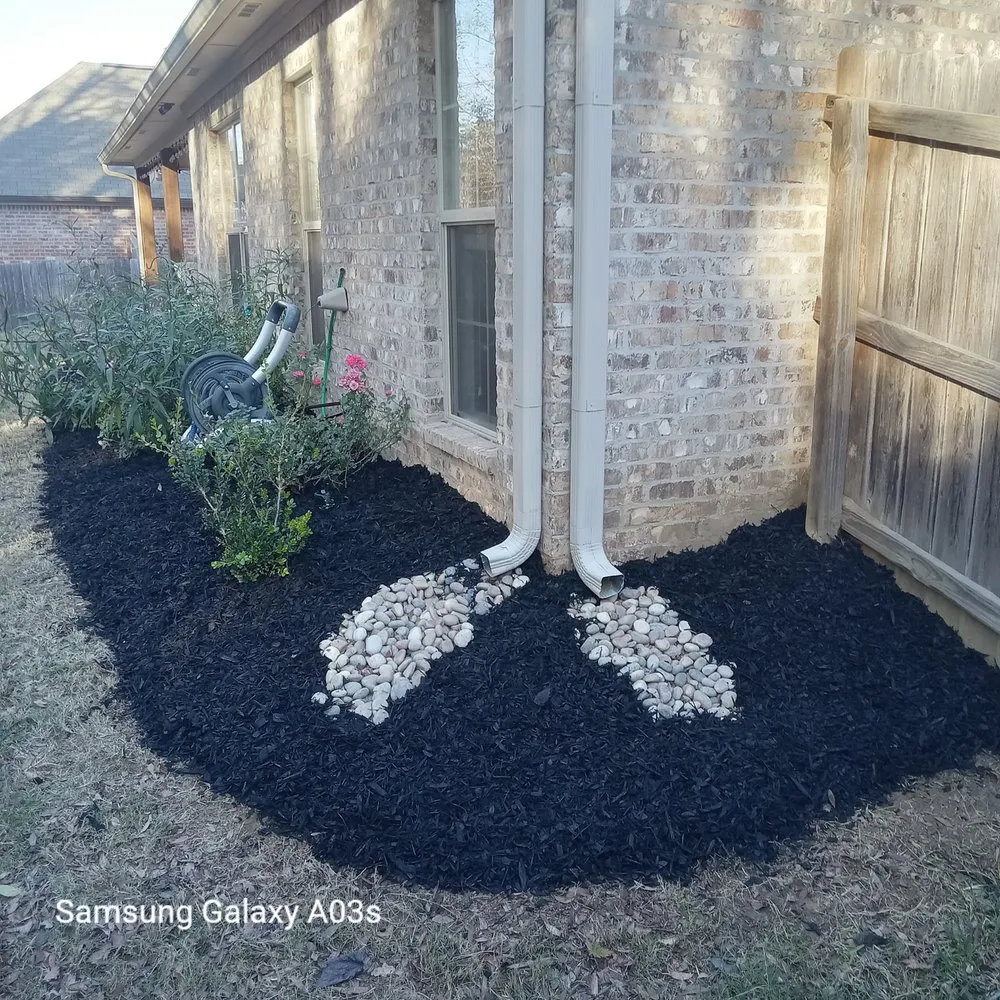 Custom yard cleanup service in Madison, MS by Over The Top Lawn Care
