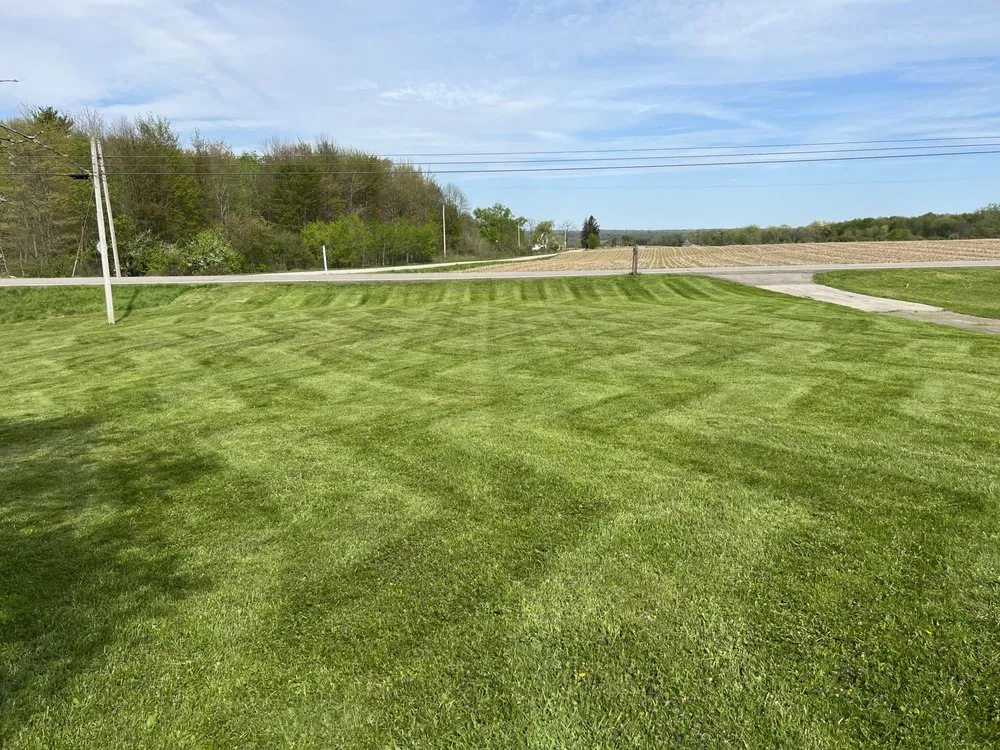Local landscape installation in Dorset, OH by Over the Top Professional Lawn Care