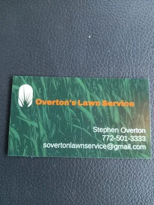 Overton's Lawn Service Logo