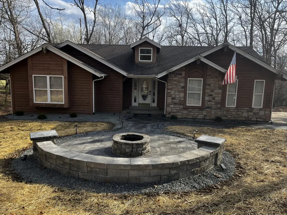 Professional residential landscaping with custom design across O Fallon, MO - OwlEye Landscaping