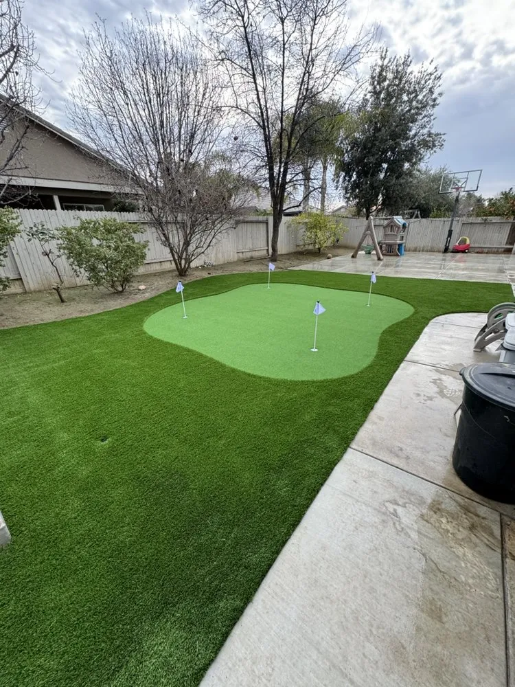Expert lawn care service for residential properties in Bakersfield, CA by O.W.O Landscaping