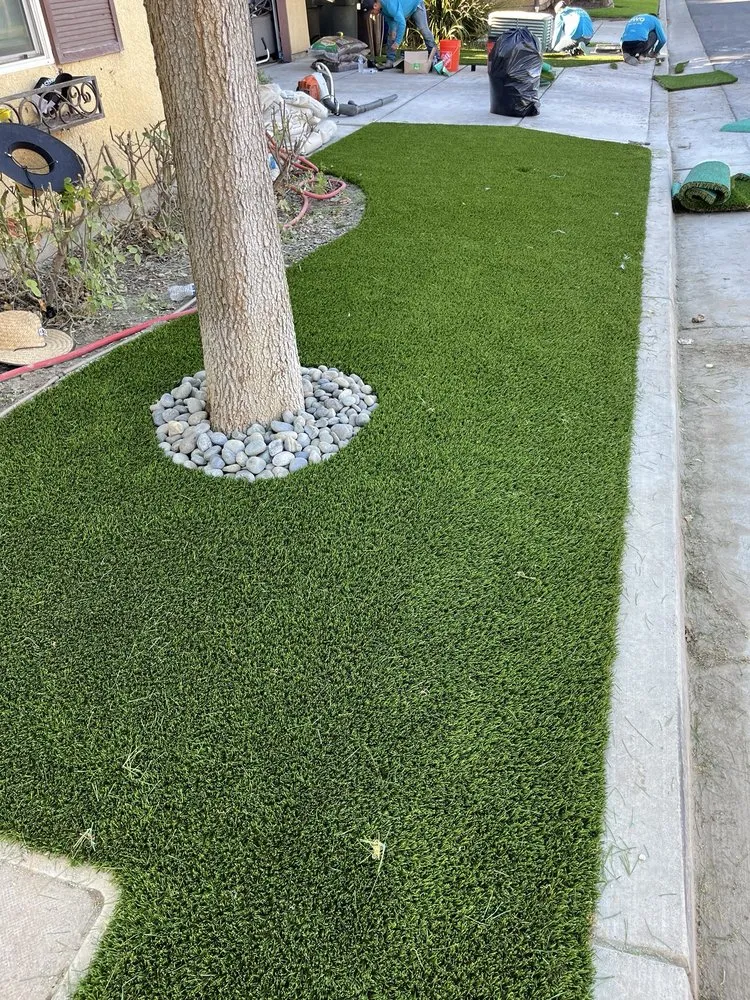 Top-rated outdoor landscaping in Visalia, CA by OWO Landscaping