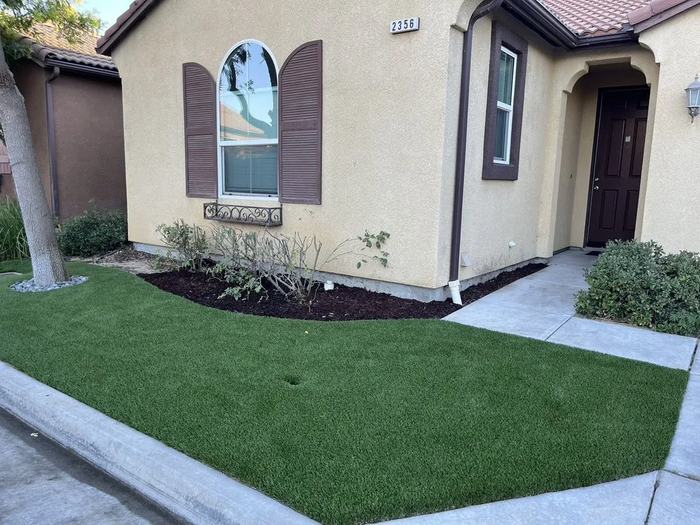 Top-rated lawn care service for homes in Visalia, CA by OWO Landscaping
