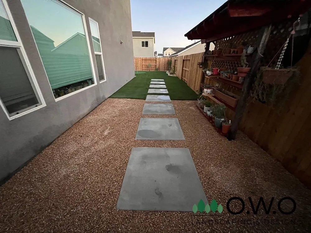 Professional yard cleanup service for year-round maintenance across Visalia, CA - OWO Landscaping