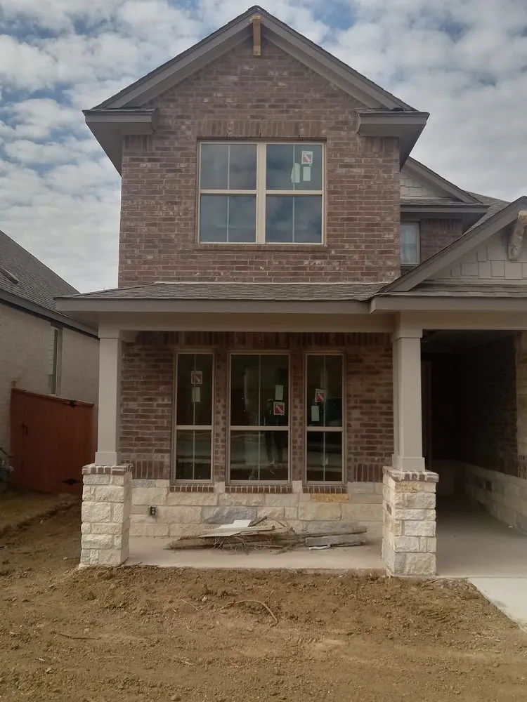 Local landscaping services with custom design in Cedar Creek, TX by Oxpro Custom Masonry