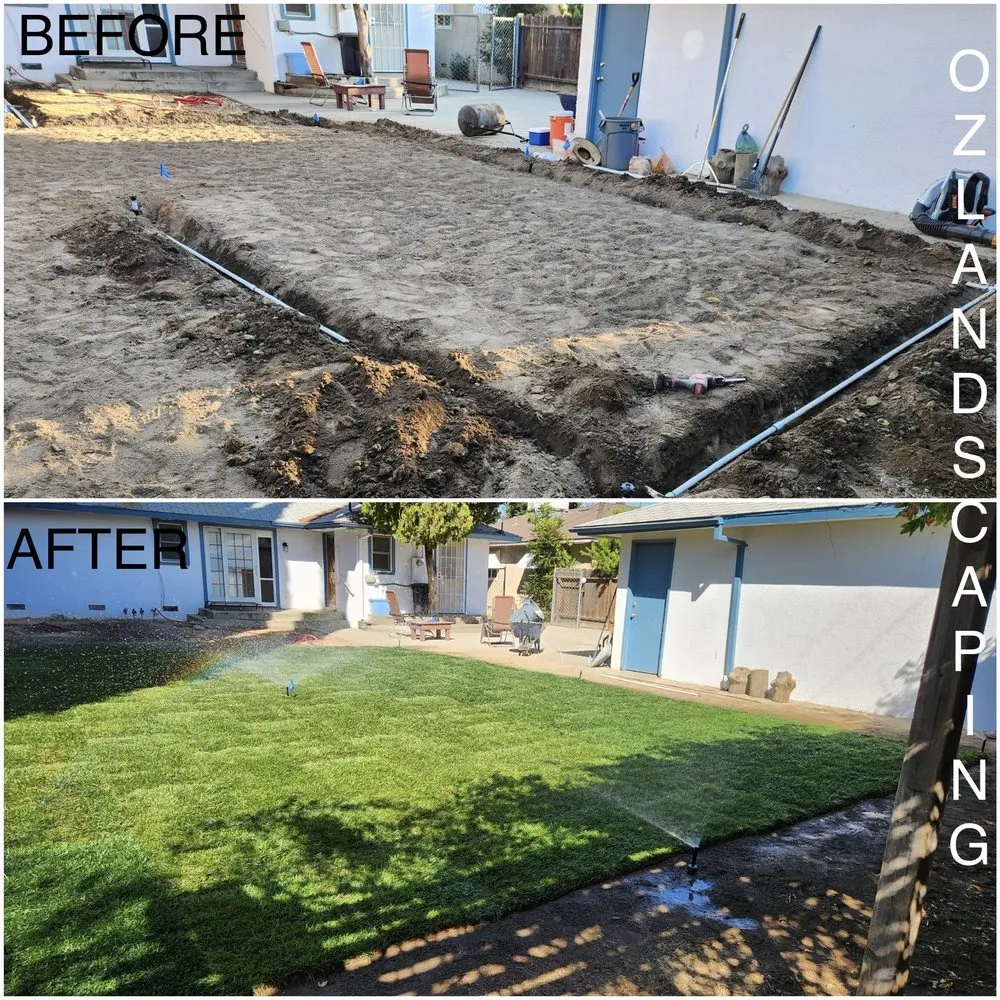 Local yard cleanup service in Fresno, CA by Oz Landscaping