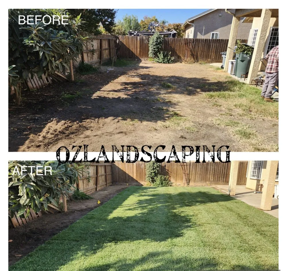 Trusted residential landscaping in Fresno, CA by Oz Landscaping