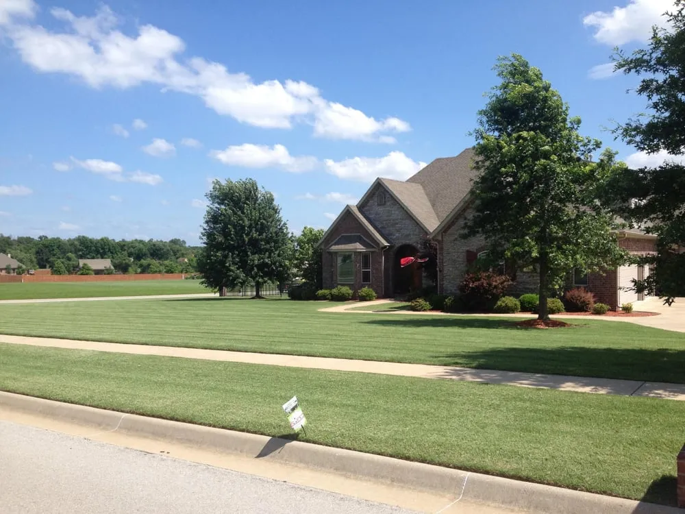 Local residential landscaping with custom design across Fayetteville, AR - Ozark Lawn & Landscapes