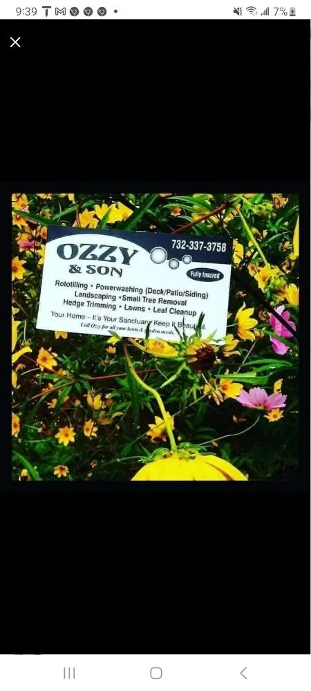 Expert lawn mowing service in Woodbridge, NJ by Ozzy and Son Landscaping