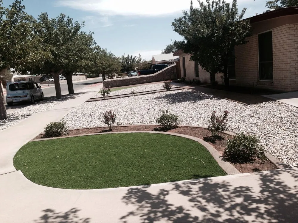 Professional yard cleanup service in El Paso, TX by Ozzy's Landscaping & Construction