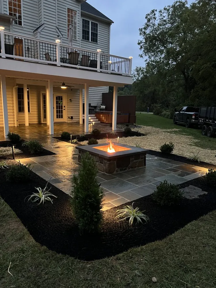 Custom garden landscaping for beautiful yards in Avondale, PA by Ozzyscapes