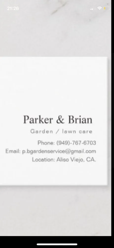 Top-rated yard maintenance experts serving Aliso Viejo, CA - P & B