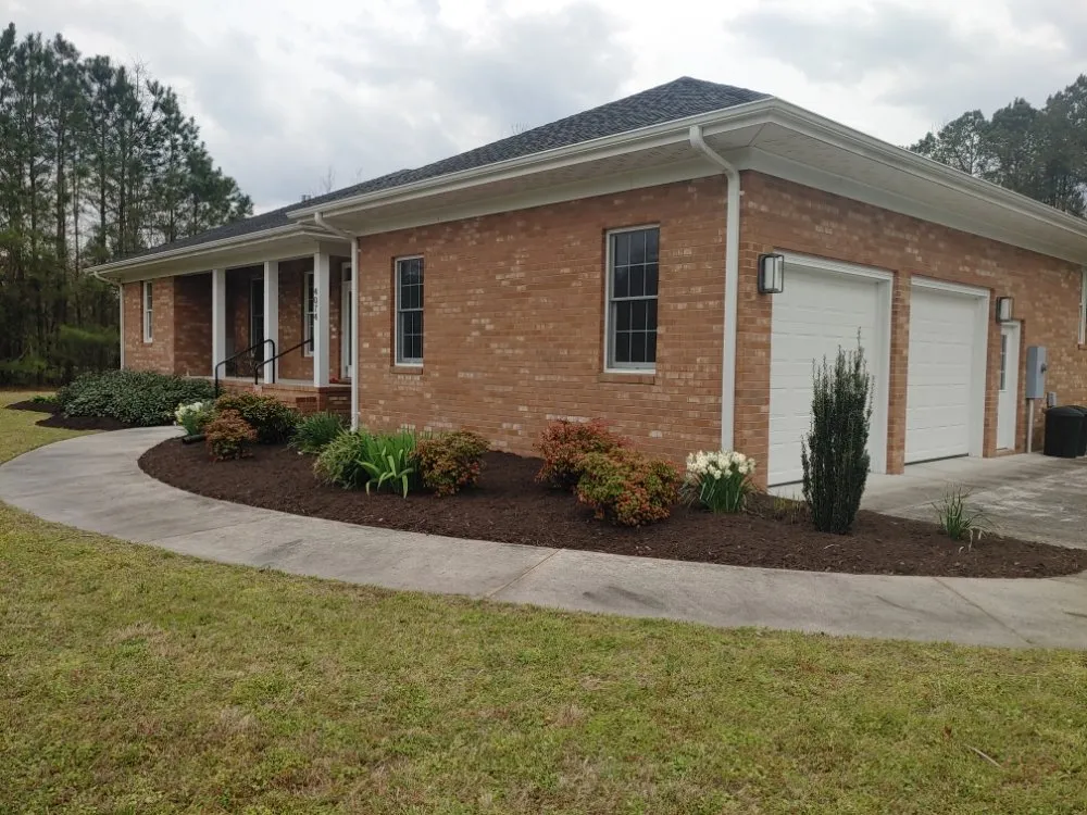 Professional landscape installation for homes across Mathews, VA - P & H Enterprise