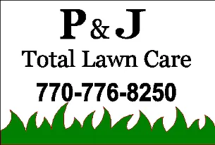 P & J Total Lawn Care Logo