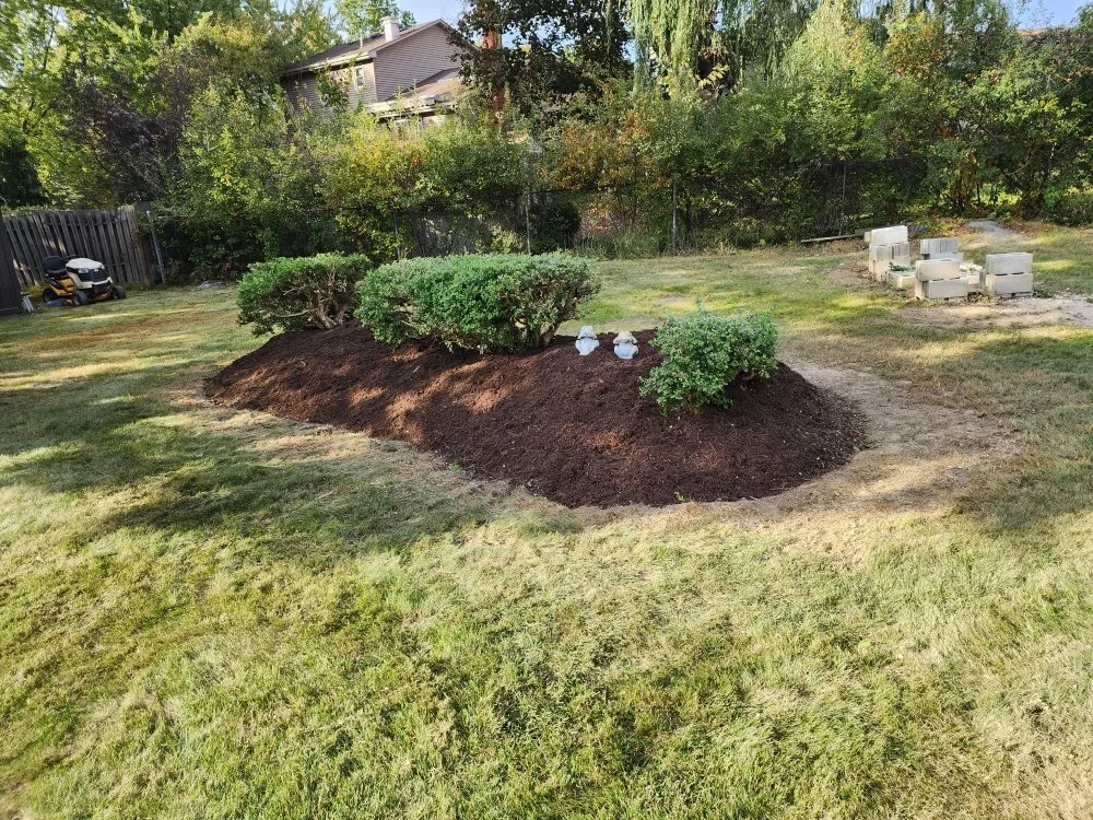 Affordable landscape design in Cortland, OH by P & M Landscaping