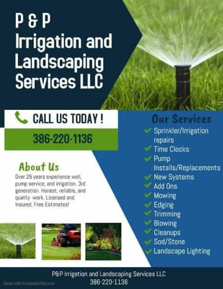 Trusted residential landscaping for year-round maintenance across Port Orange, FL - P & P Irrigation and Landscaping