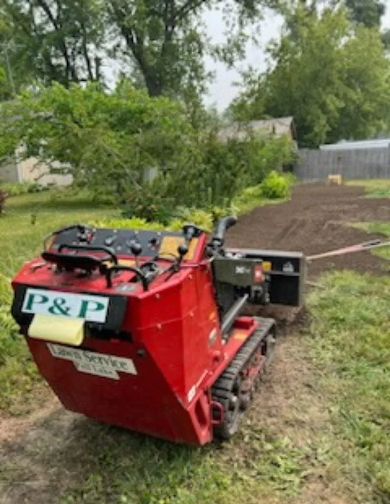 Affordable yard cleanup service for outdoor upgrades across Genoa City, WI - P & P Landscaping