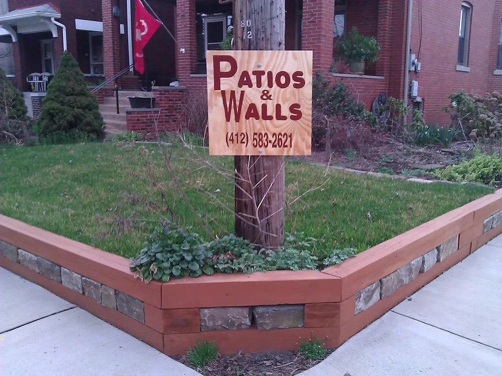 Local outdoor landscaping in Pittsburgh, PA - P & W Patios and Walls