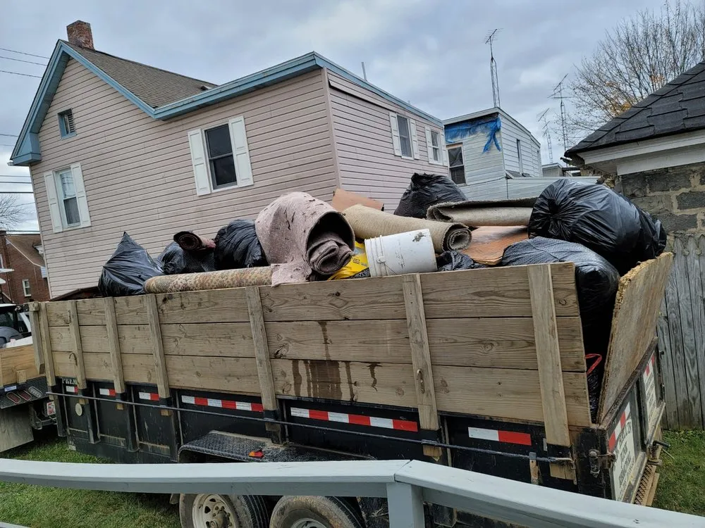 Expert yard cleanup service for outdoor upgrades across Hagerstown, MD - P B Haulin