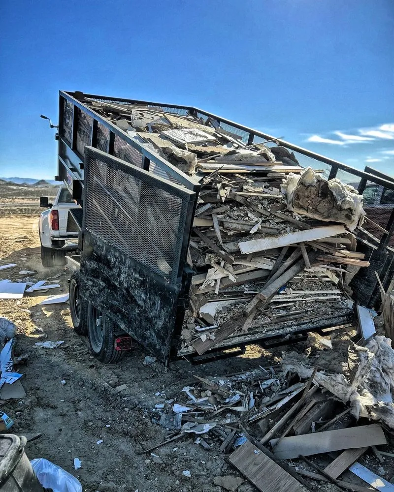 Custom landscape design with custom design in Rialto, CA by P. Crew Hauling