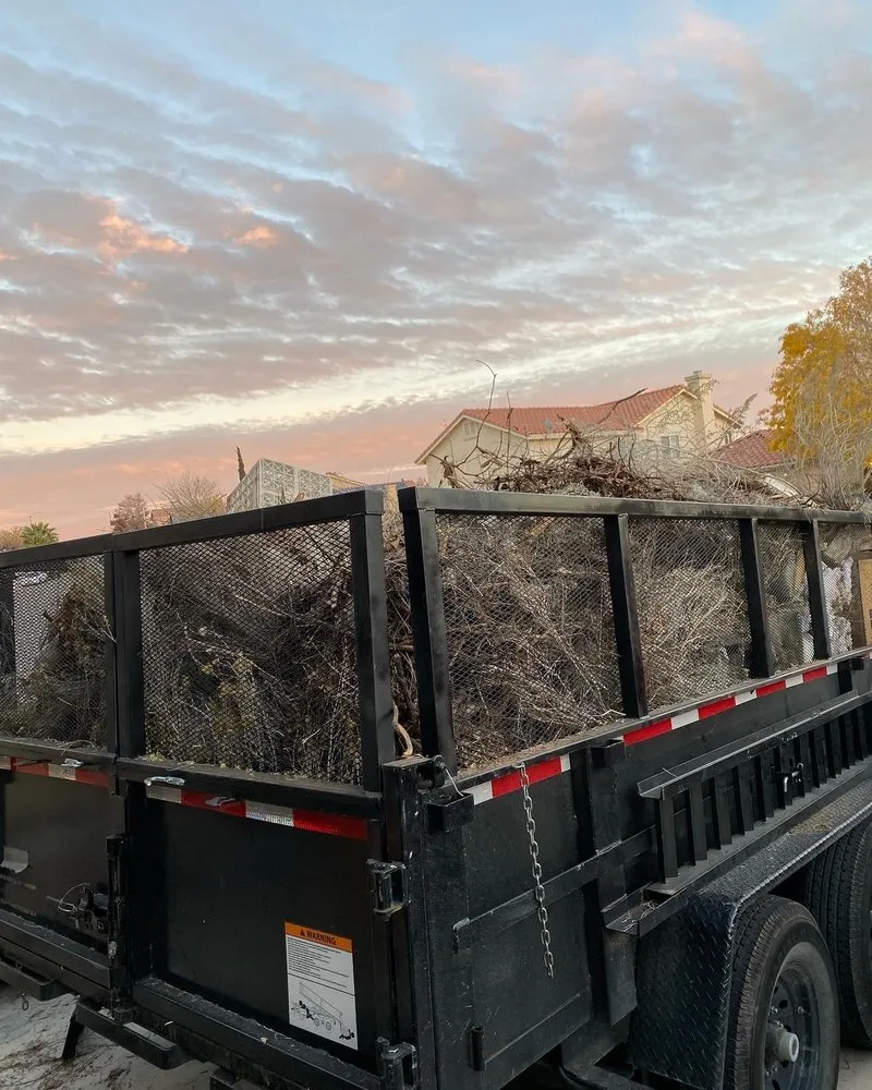 Custom garden landscaping for residential properties across Rialto, CA - P. Crew Hauling