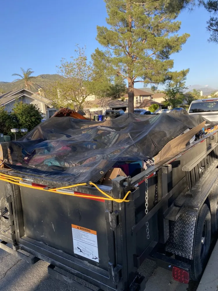 Top-rated yard cleanup service in Rialto, CA - P. Crew Hauling