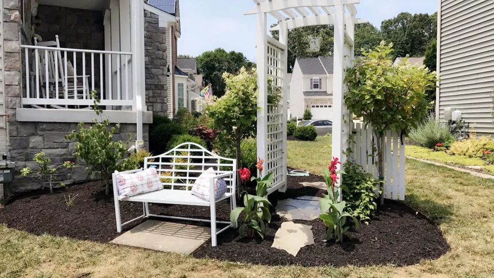 Professional yard cleanup service with custom design across Jessup, MD - P e s Landscaping and construction