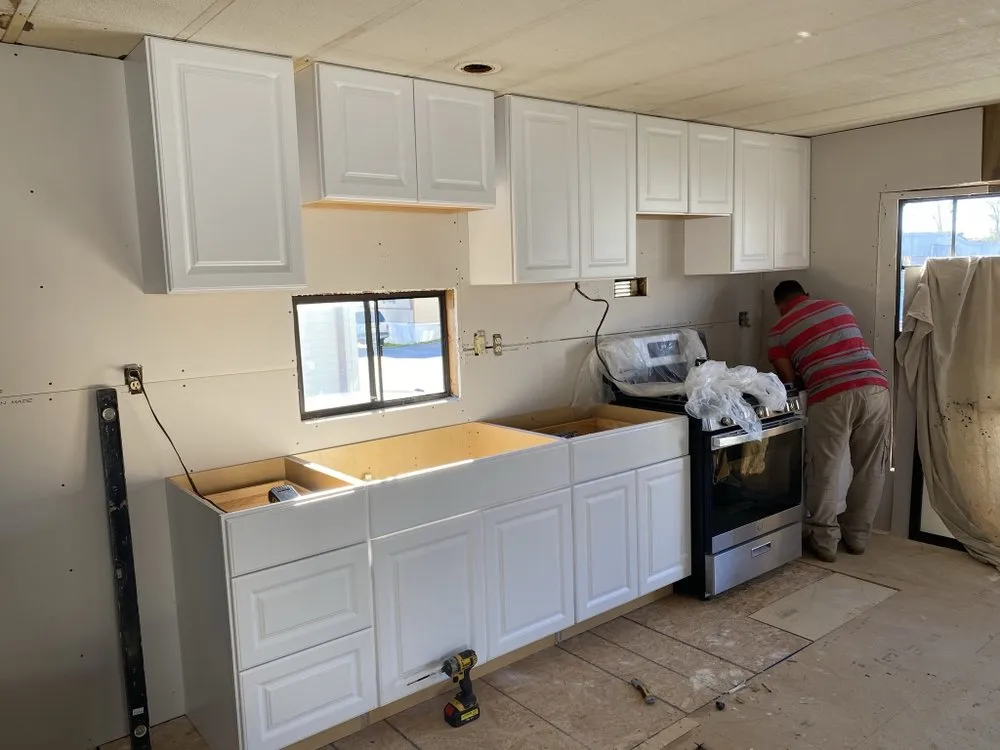 Expert outdoor landscaping for residential properties in Jessup, MD by P e s Landscaping and construction