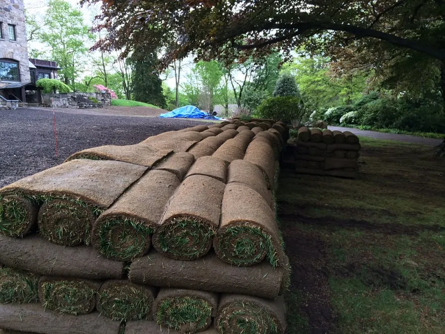 Custom lawn mowing service in Port Chester, NY by P Fernandes Landscaping