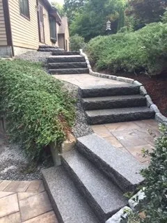 Custom yard maintenance for beautiful yards in Spencer, MA by P G Landscaping