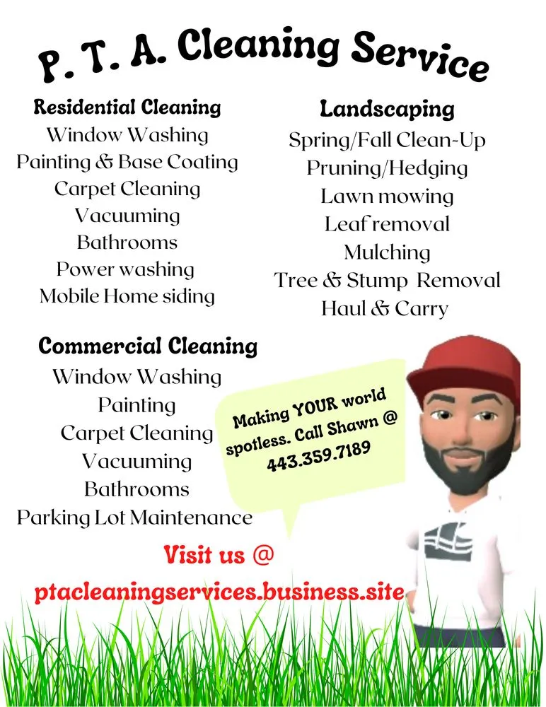 Top-rated landscape design near you in Quantico, MD by P. T. A. Cleaning Services