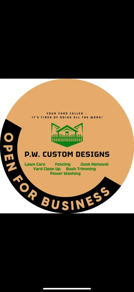 Custom lawn mowing service in Palm coast, FL by P W Custom Designs