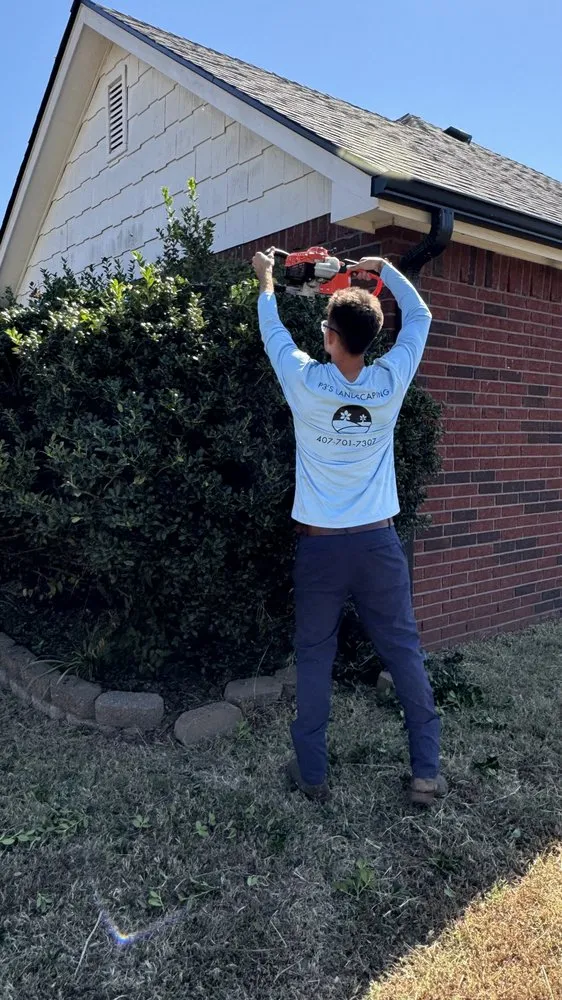 Expert outdoor landscaping for outdoor upgrades in Collinsville, OK by P3s Landscaping