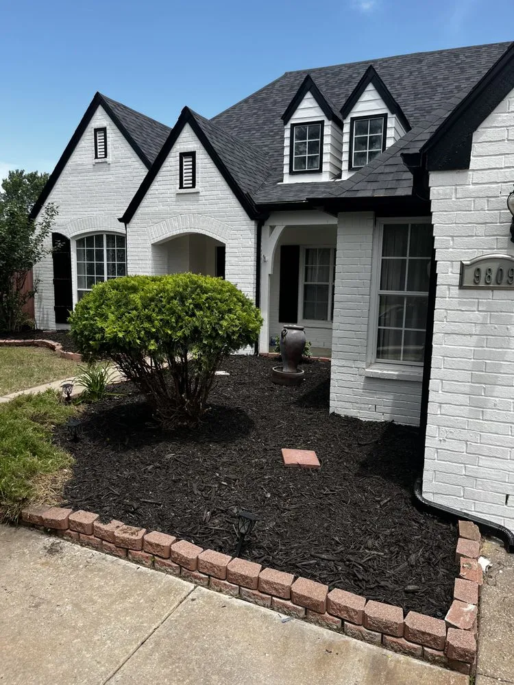 Local landscape installation in Collinsville, OK by P3s Landscaping