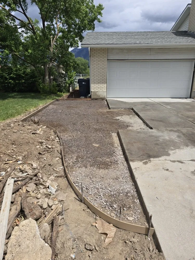 Expert yard cleanup service with custom design in Eagle Mountain, UT by P7 Concrete & Landscaping