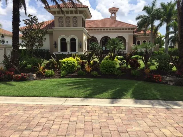 Expert garden landscaping with custom design across Bonita Springs, FL - Pablo Esteban Lawn Care
