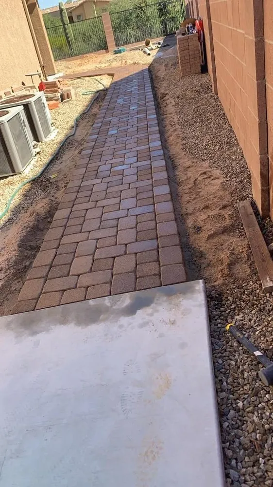 Expert lawn mowing service for residential properties in Tucson, AZ by Pablo Ornelas Landscaping