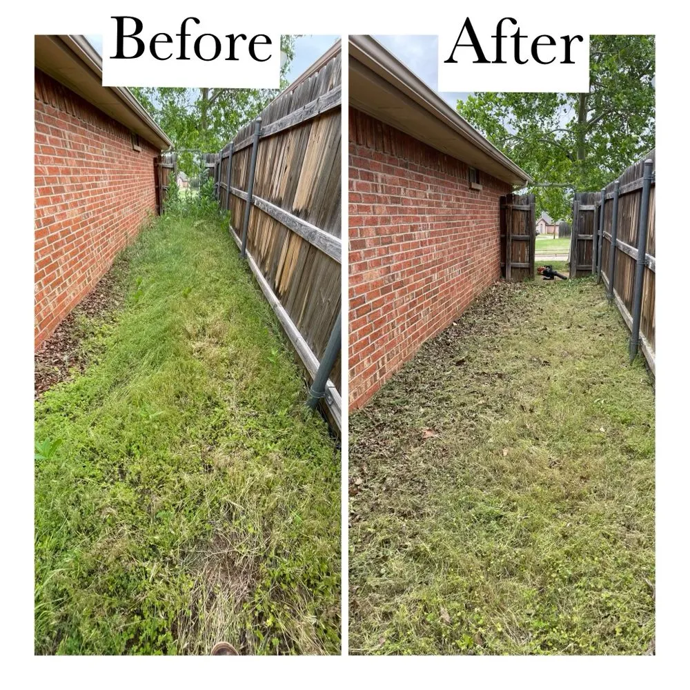 Trusted garden landscaping for residential properties in Wichita Falls, TX by Pablo’s Gutierrez’s Lawn Service